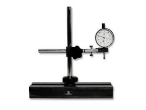 Dial indicator holder with moveable column